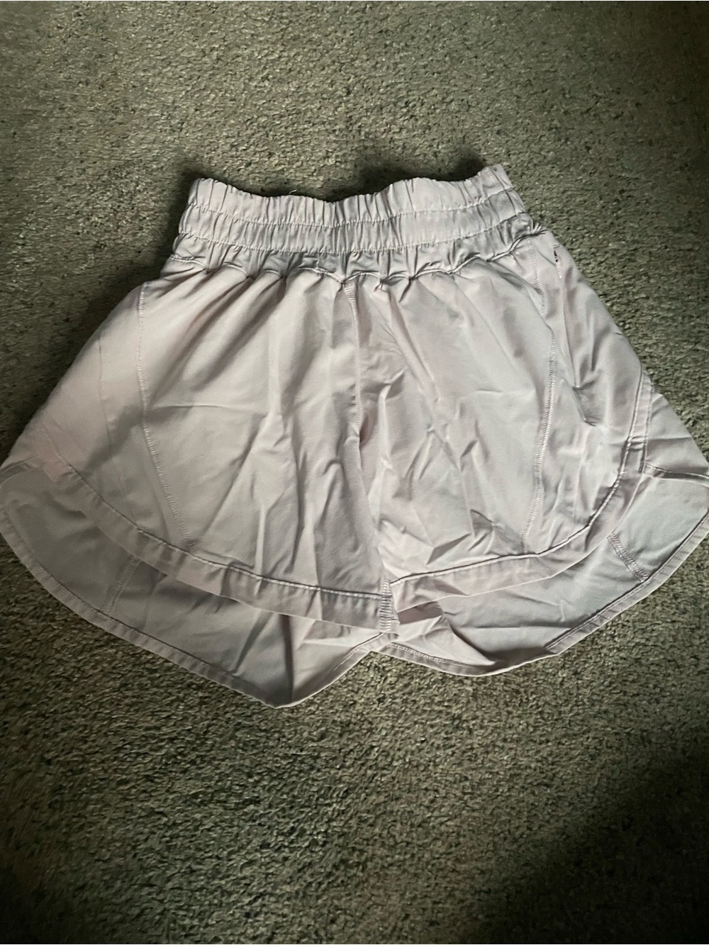 lululemon athletica Pale Pink Athletic Running Shorts
